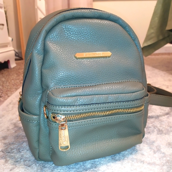 Steve Madden Handbags - Steve Madden olive green mini backpack